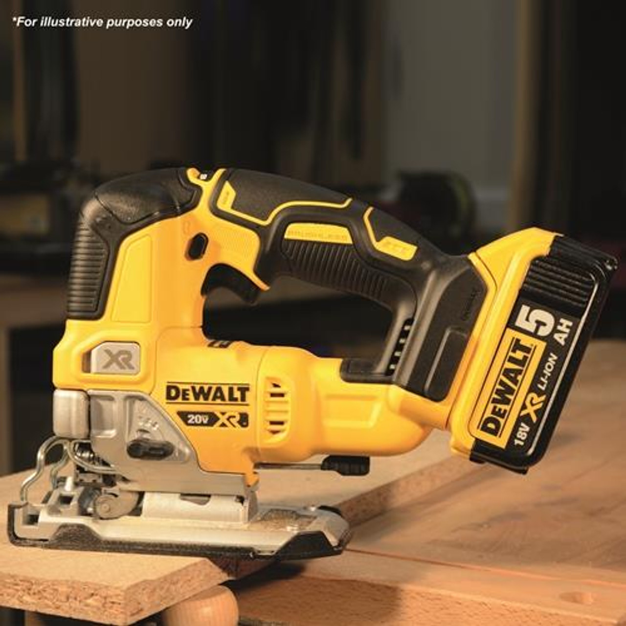 DeWalt DCS334N XR Brushless Top Handle Jigsaw 18V - Body Only