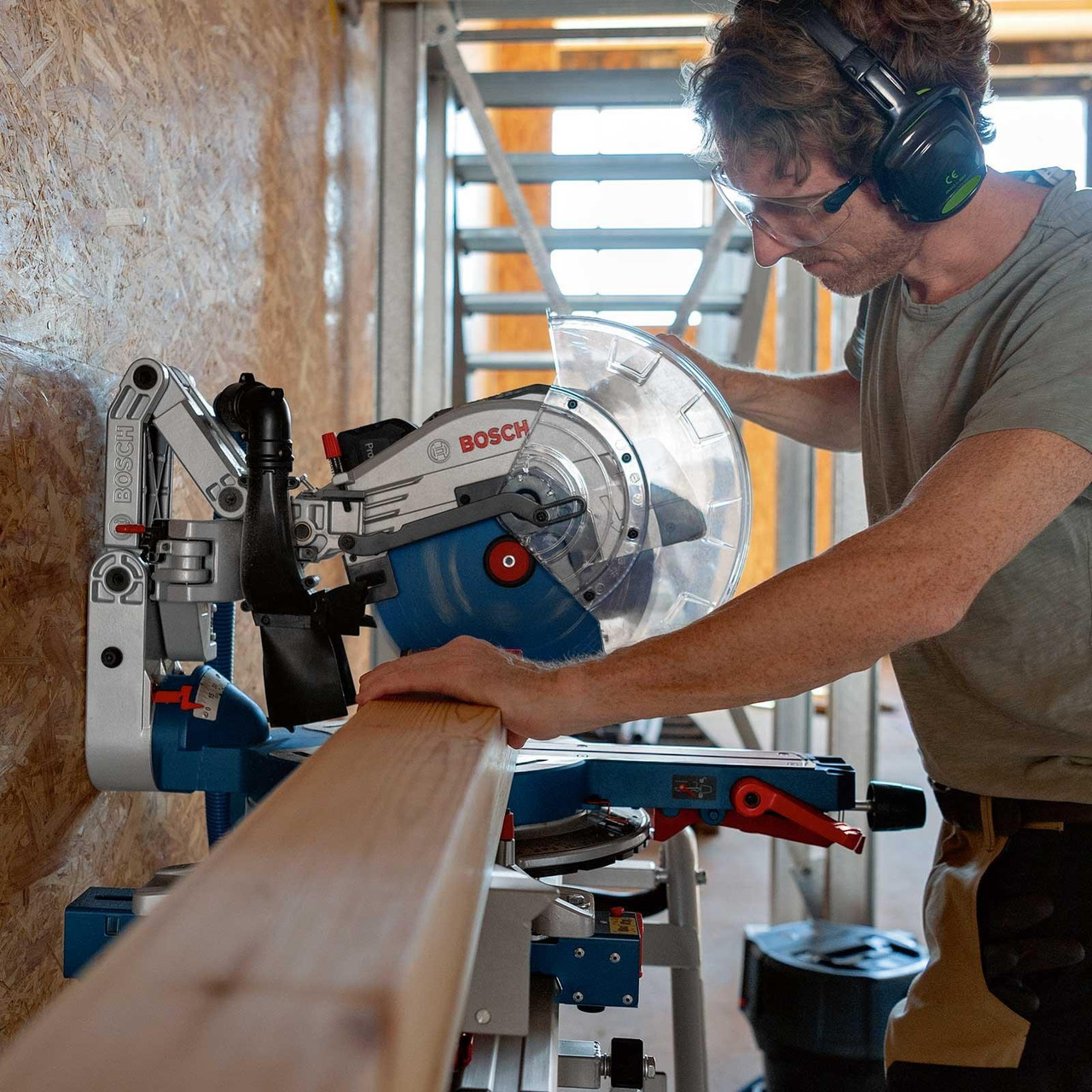 Bosch GCM18v-305 GDC 18V 305mm BITURBO Cordless Mitre Saw Bare Unit