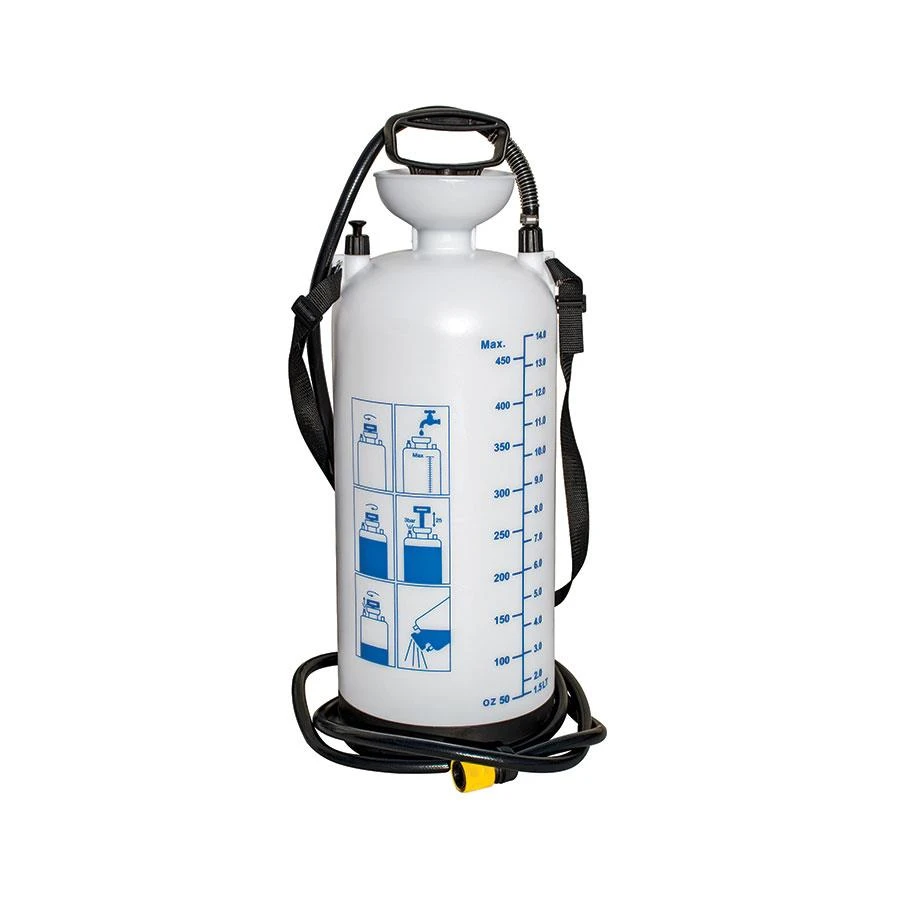 Mexco 14L Pressurised Water Bottle Dust Suppression Hand Pump Sprayer - 3180