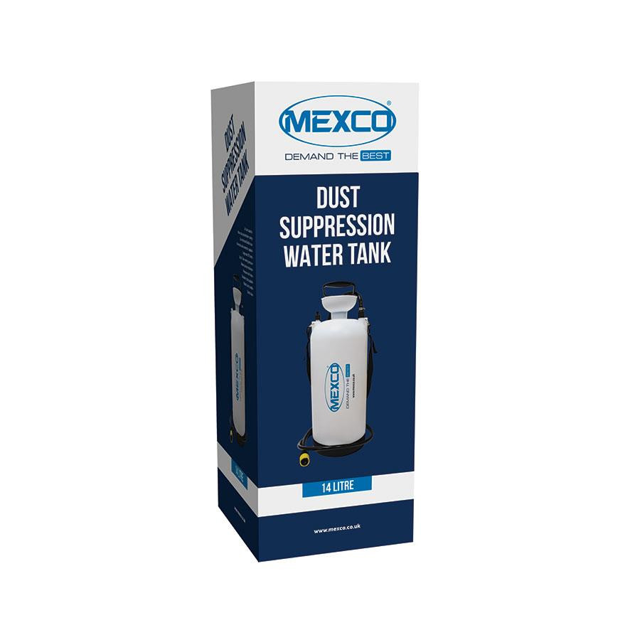 Mexco 14L Pressurised Water Bottle Dust Suppression Hand Pump Sprayer - 3180