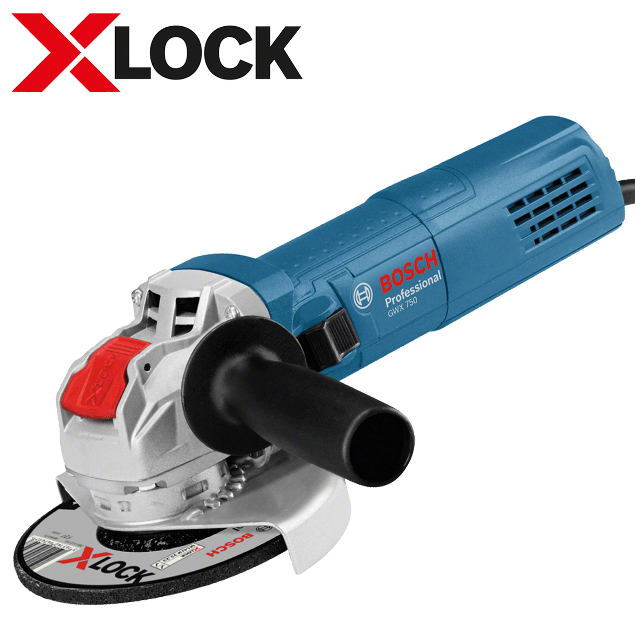 Bosch GWX 750-115 X-LOCK 4 1/2" Angle Grinder 110V