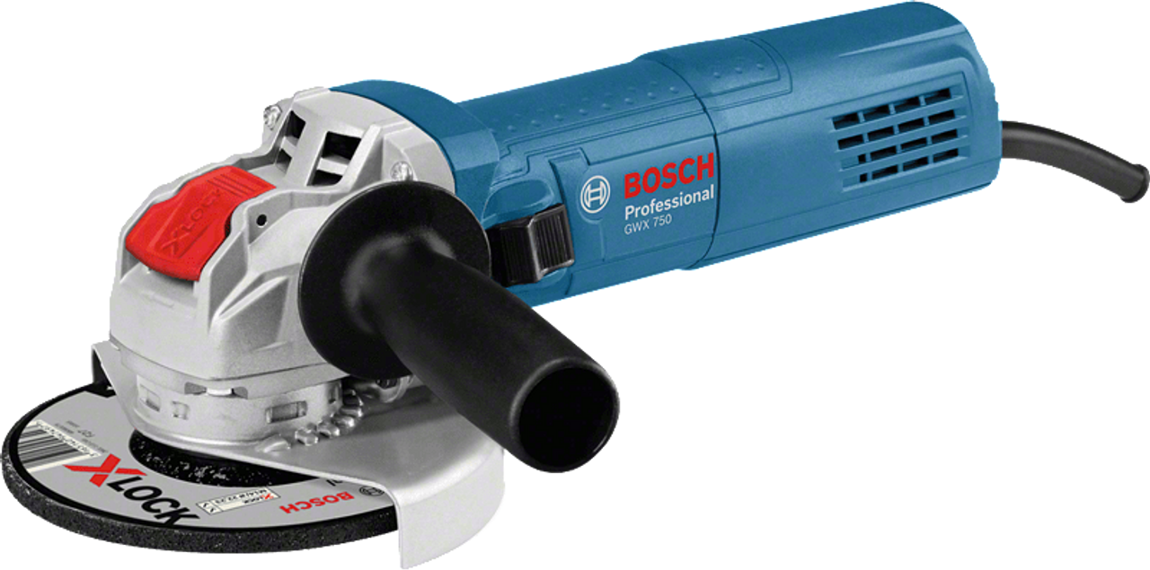 Bosch GWX 750-115 X-LOCK 4 1/2" Angle Grinder 110V