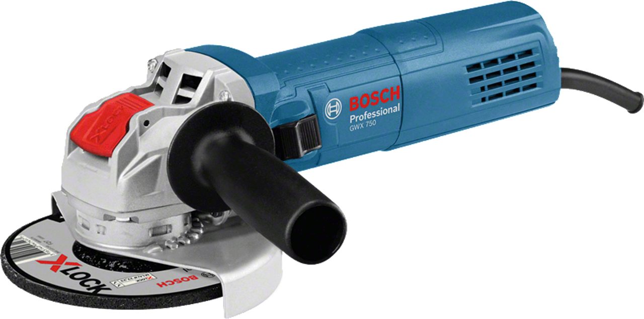 Bosch GWX 750-115 X-LOCK 4 1/2" Angle Grinder 110V