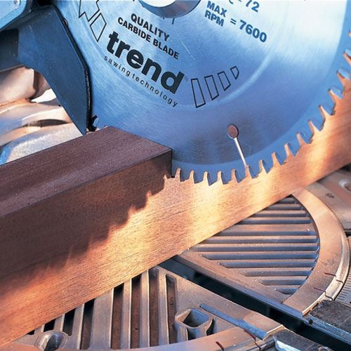 Trend Craft Saw Blade Thin Crosscut 216mm x 60 teeth x 30mm CSB/CC21660T