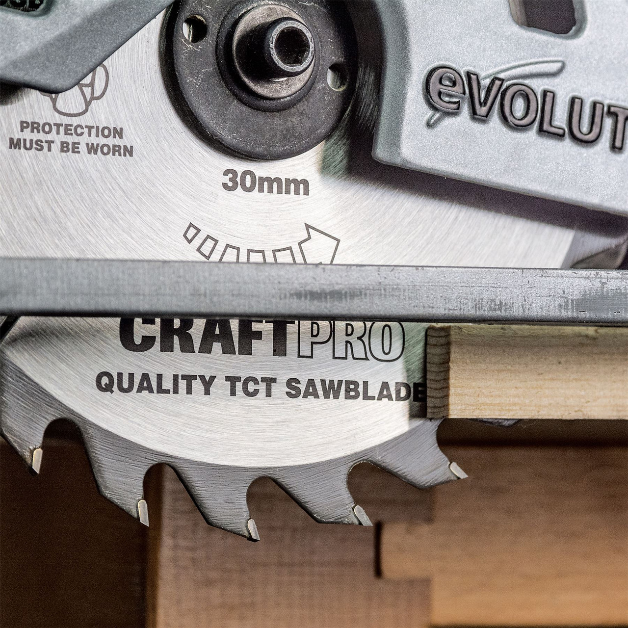 Trend Craft Pro 160mm 20mm bore 24T Combination Cut Blade for Hand Held Circular Saws CSB/16024