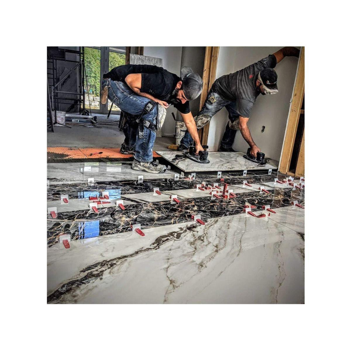 Grabo Plus Cordless Professional Vacuum Lifter Suction Pad with Battery in Carry Bag