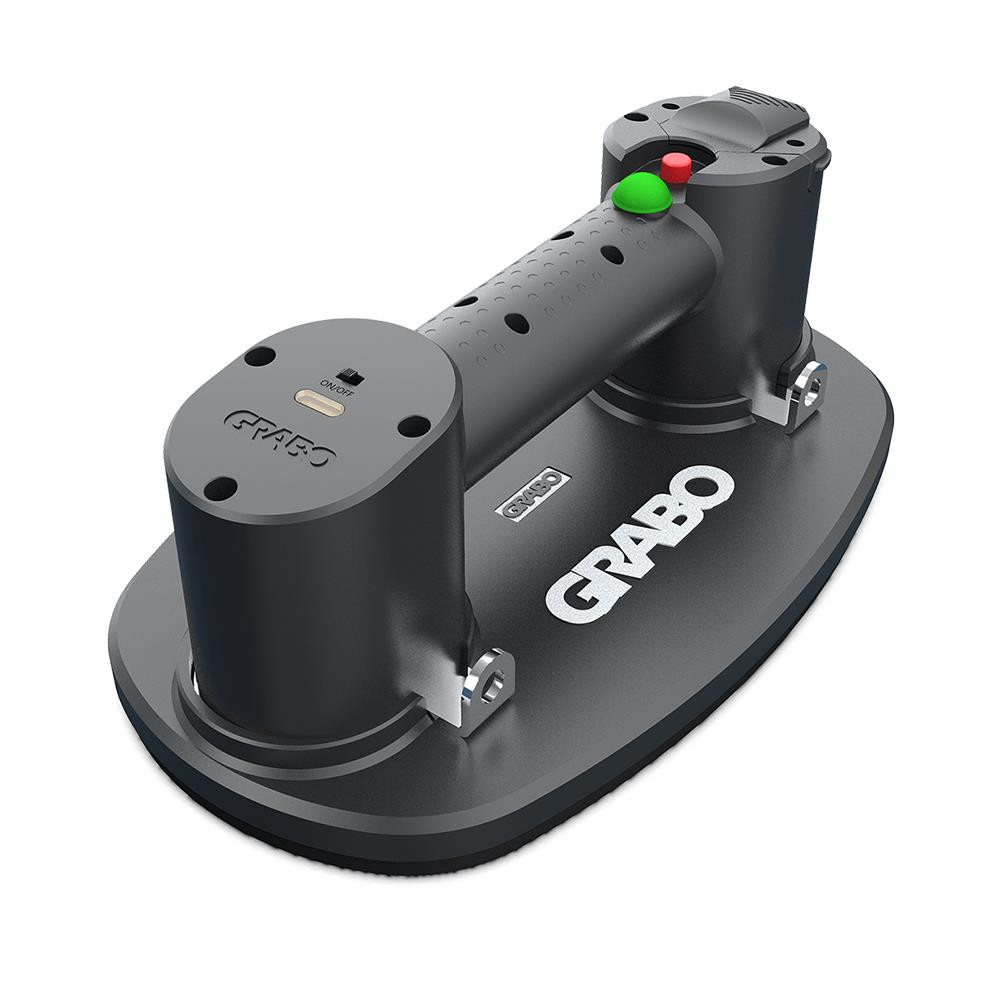 Grabo Plus Cordless Professional Vacuum Lifter Suction Pad with Battery in Carry Bag