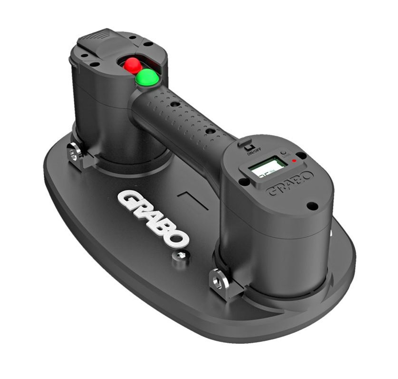 Grabo Pro Cordless Professional Vacuum Lifter Suction Pad with Digital Display c/w Battery in Carry Bag