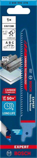 Bosch Expert 'Vehicle Rescue' S 957 CHM Reciprocating Saw Blade 1-pc