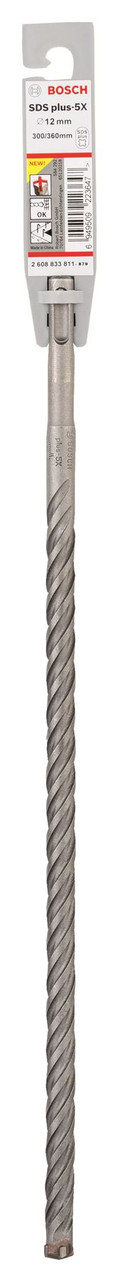 Bosch SDS Plus-5X; Hammer Drill Bit 12 x 300 x 360 mm