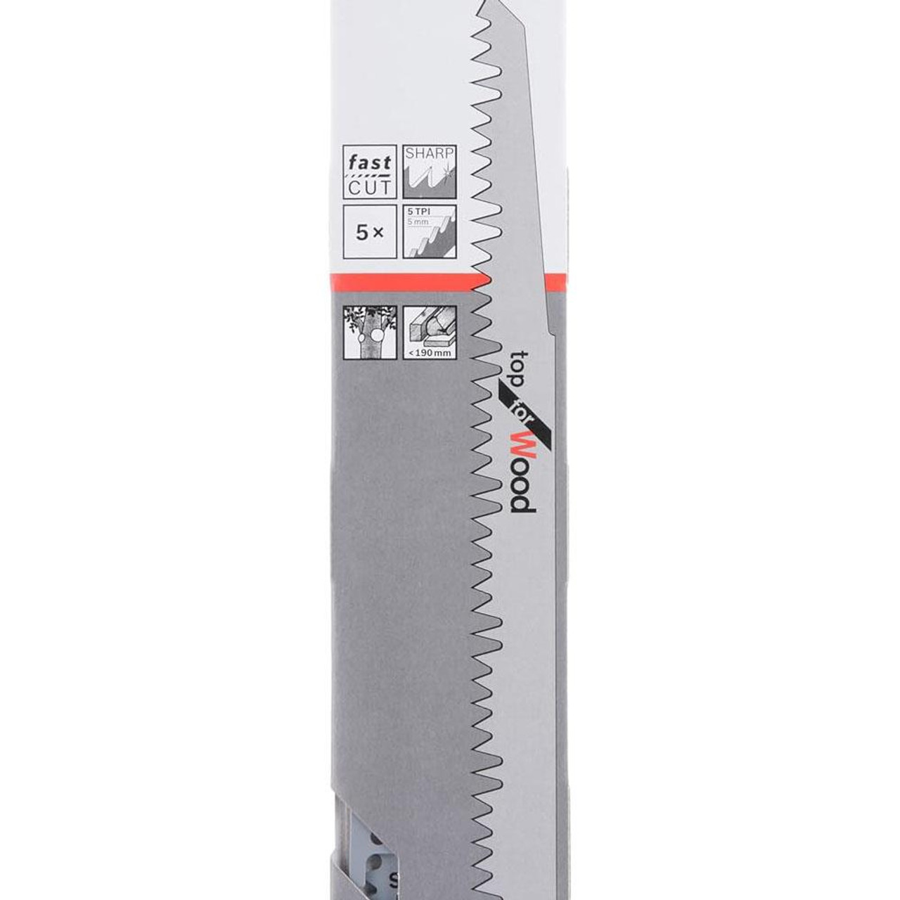 Bosch S1531L HCS Top for Wood 5Pack 2608650676