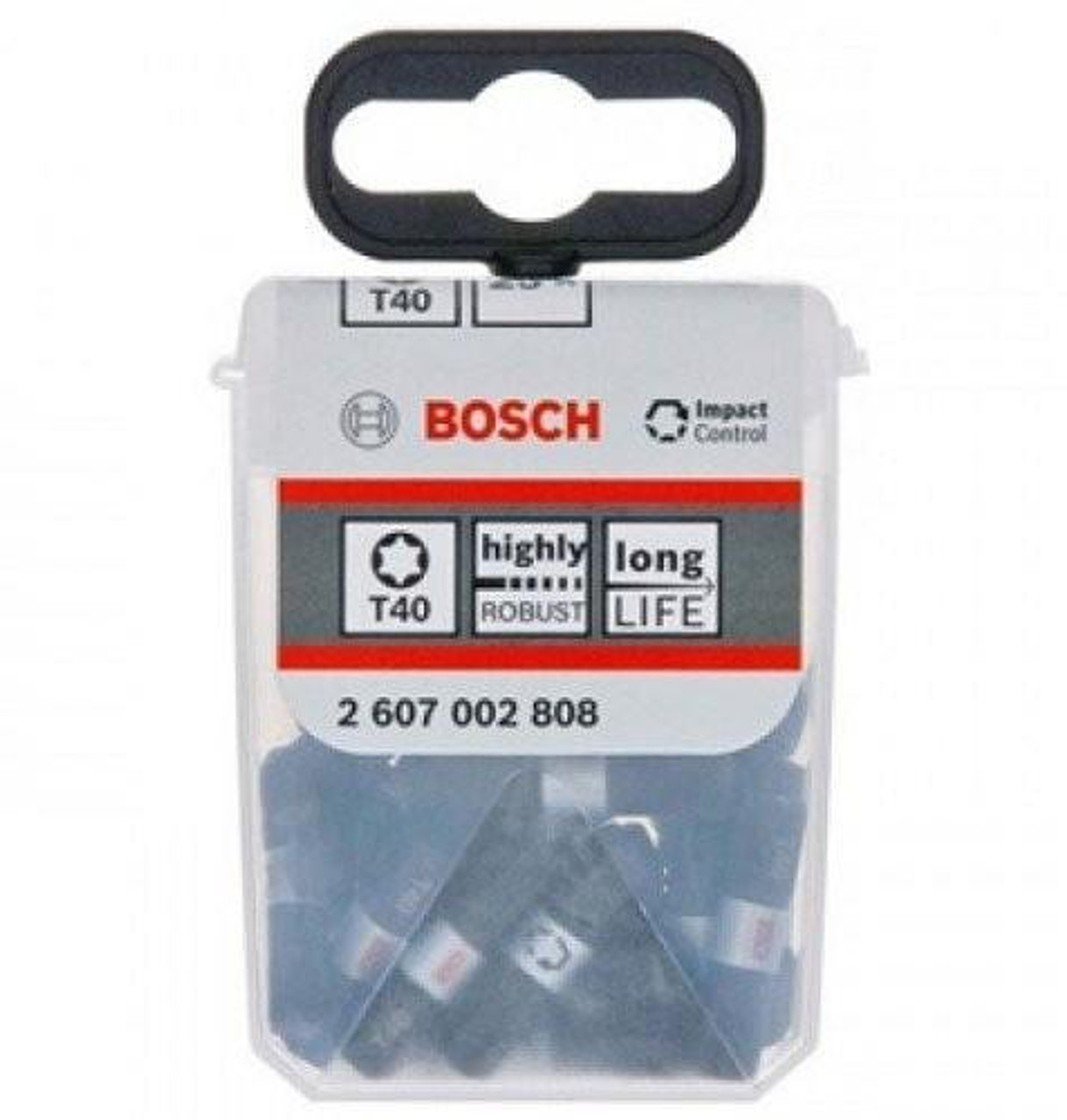 Bosch Impact Control TicTac Box, T40, 25pcs