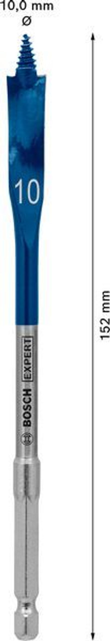 Bosch Expert SelfCut Speed Spade Drill Bit 10 x 152 mm 2608900311