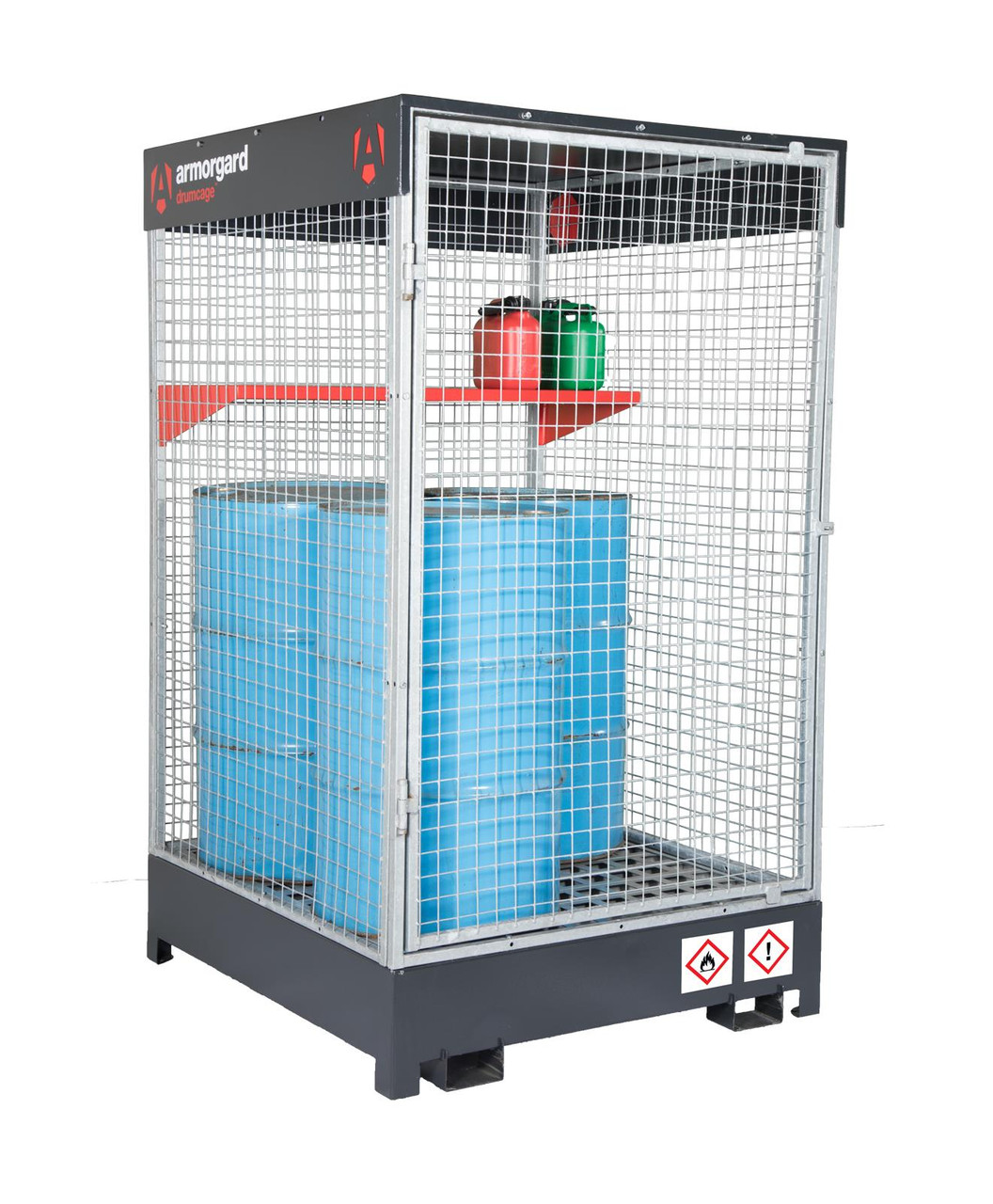 Armorgard DRC4 DrumCage COSHH Compliant Storage Unit