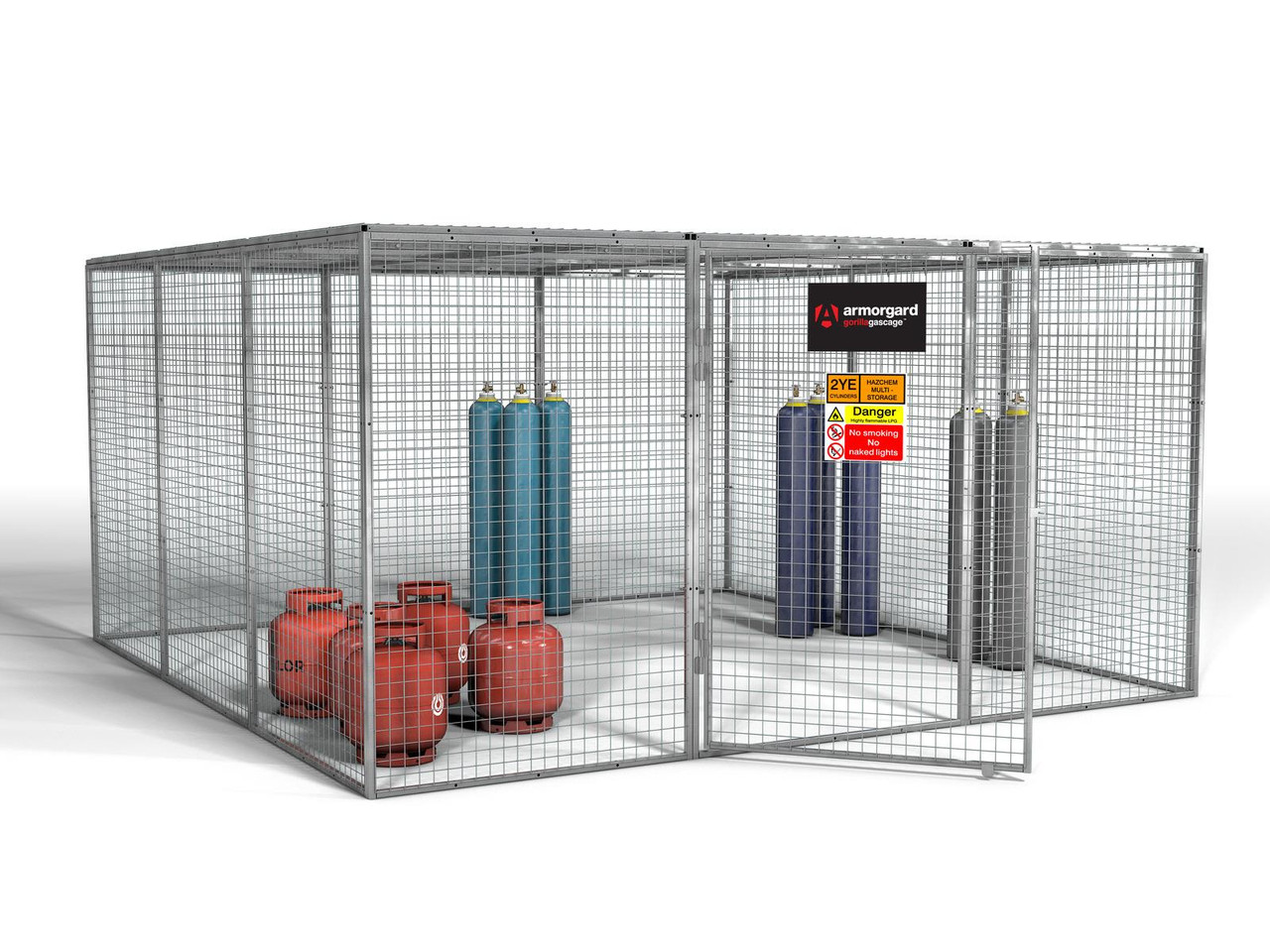 Armorgard GGC16 Gorilla Gas Cage 3600 x 3600 x 1800mm