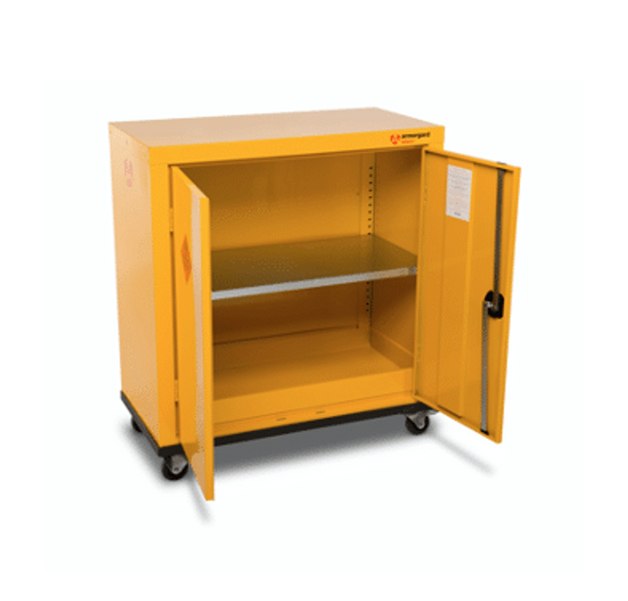 Armorgard HMC2 Hazardous Mobile Cupboard 900 x 465 x 1010mm