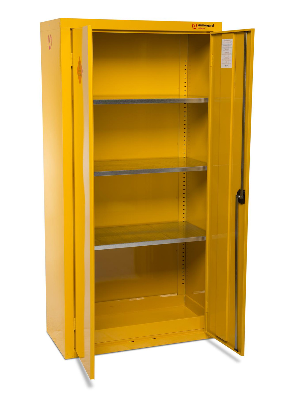 Armorgard HFC7 Hazardous Floor Cupboard with 3 Shelves