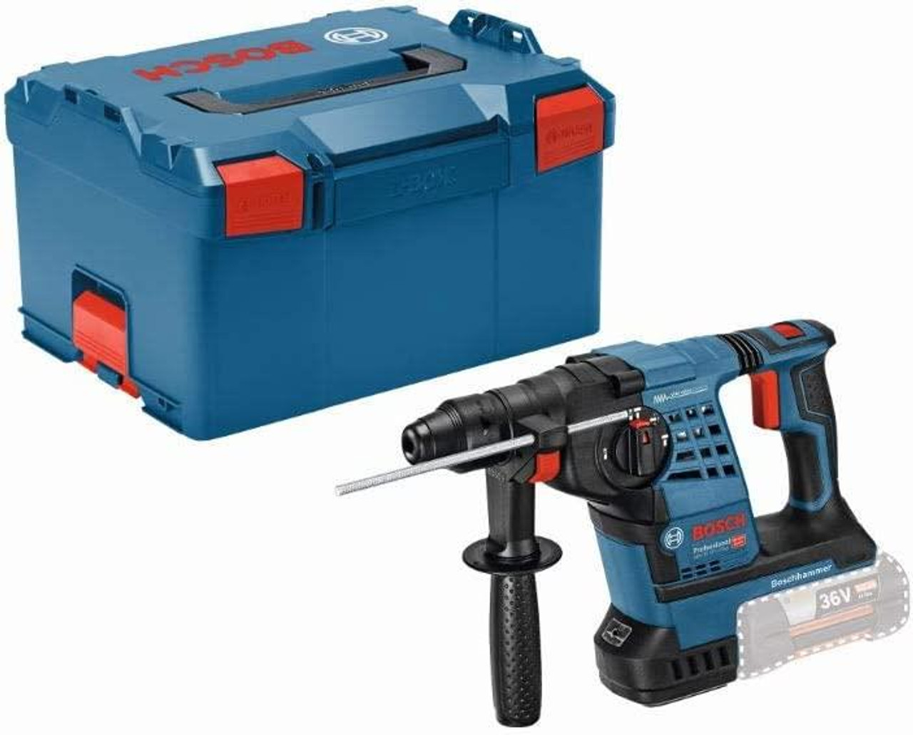 Bosch GBH 36V-LI Plus (bare, L-BOXX) 36V SDS-Plus  SDS-Plus hammer bare w/o charger/batteries, supplied in L-BOXX - 0611906000