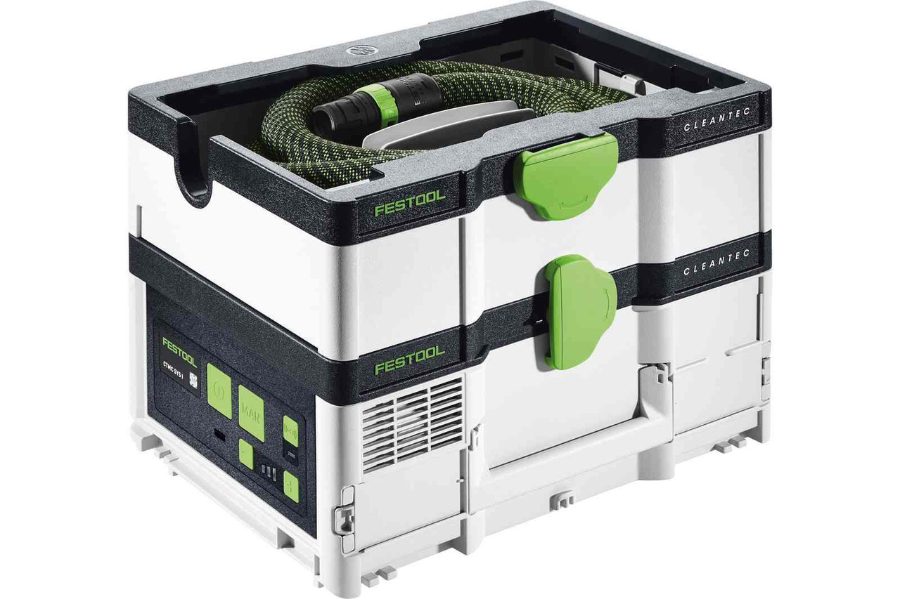 Festool Cordless Dust Extractor CTLC SYS HPC4,0 I-Plus GB - 576945