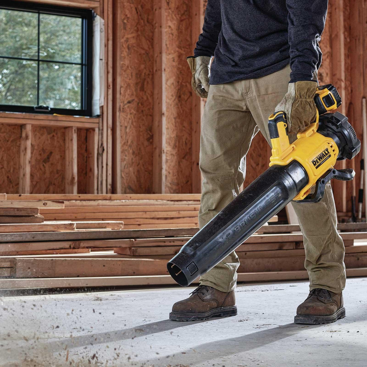 DeWalt 18V XR Brushless Axial Blower - Bare Unit - DCMBL562N-XJ