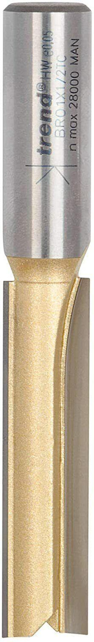 Trend Worktop Router Cutter 12.7mm x 50mm - BR01X1/2TC