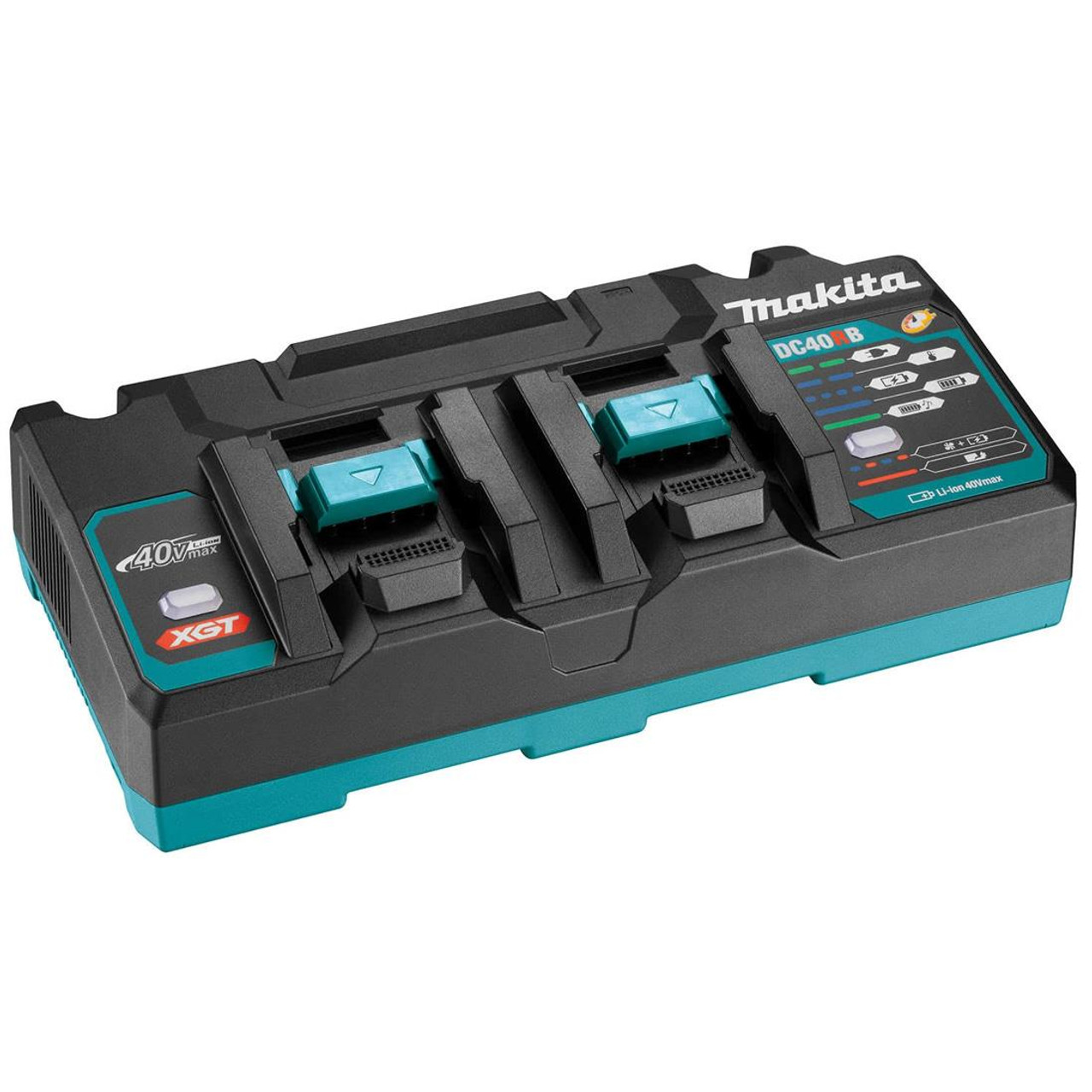 Makita XGT POWERSOURCE KIT 2 x 5.0Ah & Twin Charger 240V - 191U20-2