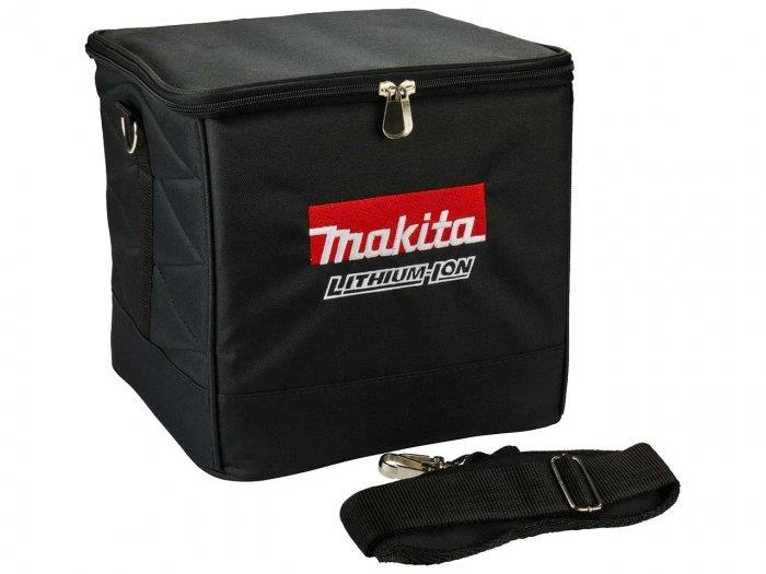Makita 10" 225mm Black Canvas Nylon Cube Bag Tool Bag + Shoulder Strap - 831373-8