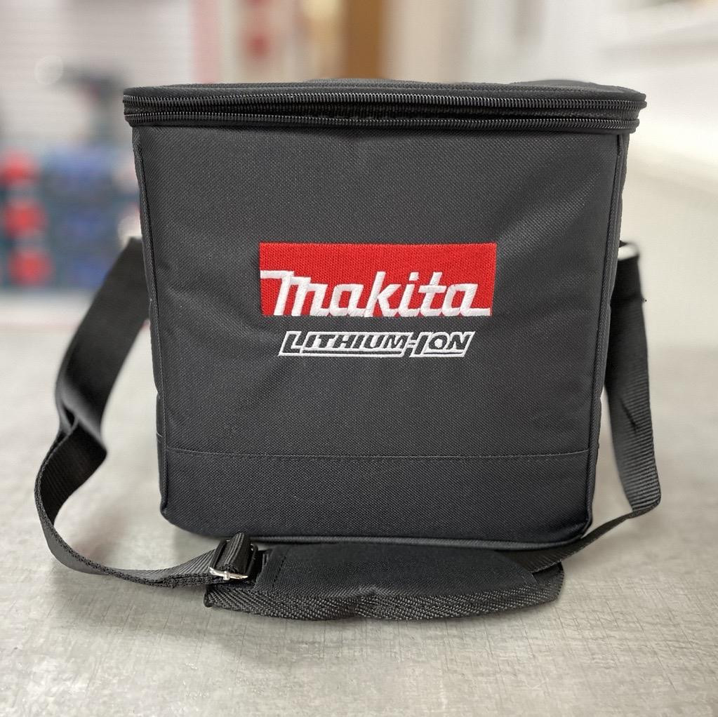 Makita 10" 225mm Black Canvas Nylon Cube Bag Tool Bag + Shoulder Strap - 831373-8