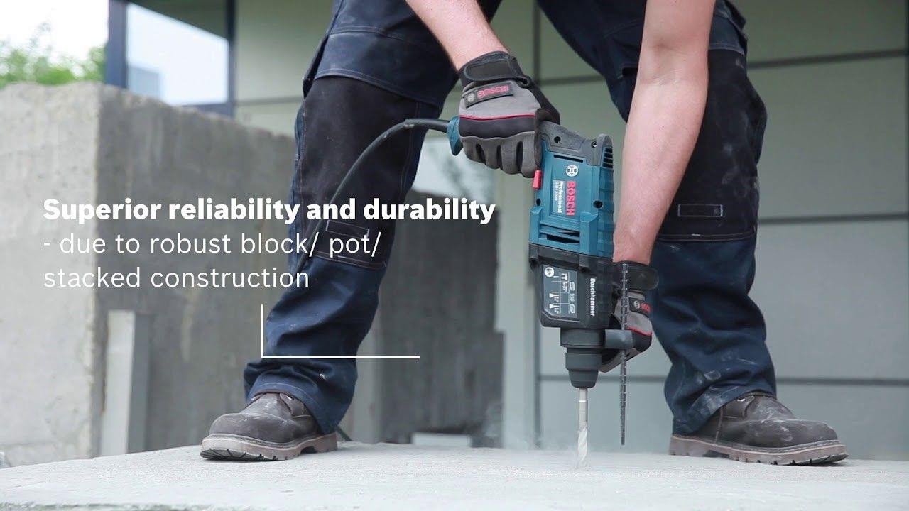 Bosch GBH 2000 240V SDS Plus Rotary Hammer Drill with Carry Case