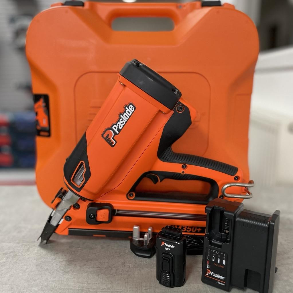 Paslode IM350+ Lithium Gas Cordless 1st Fix Framing Nail Gun 7th Generation