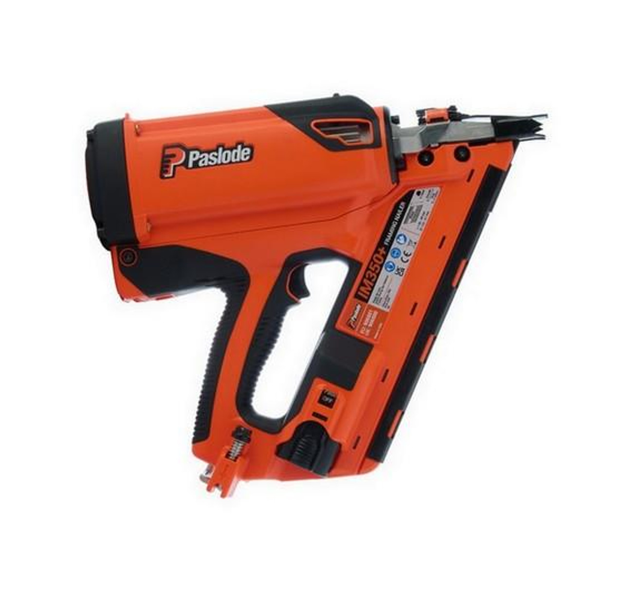Paslode IM350+ Lithium Gas Cordless 1st Fix Framing Nail Gun 7th Generation 2 Battery Kit
