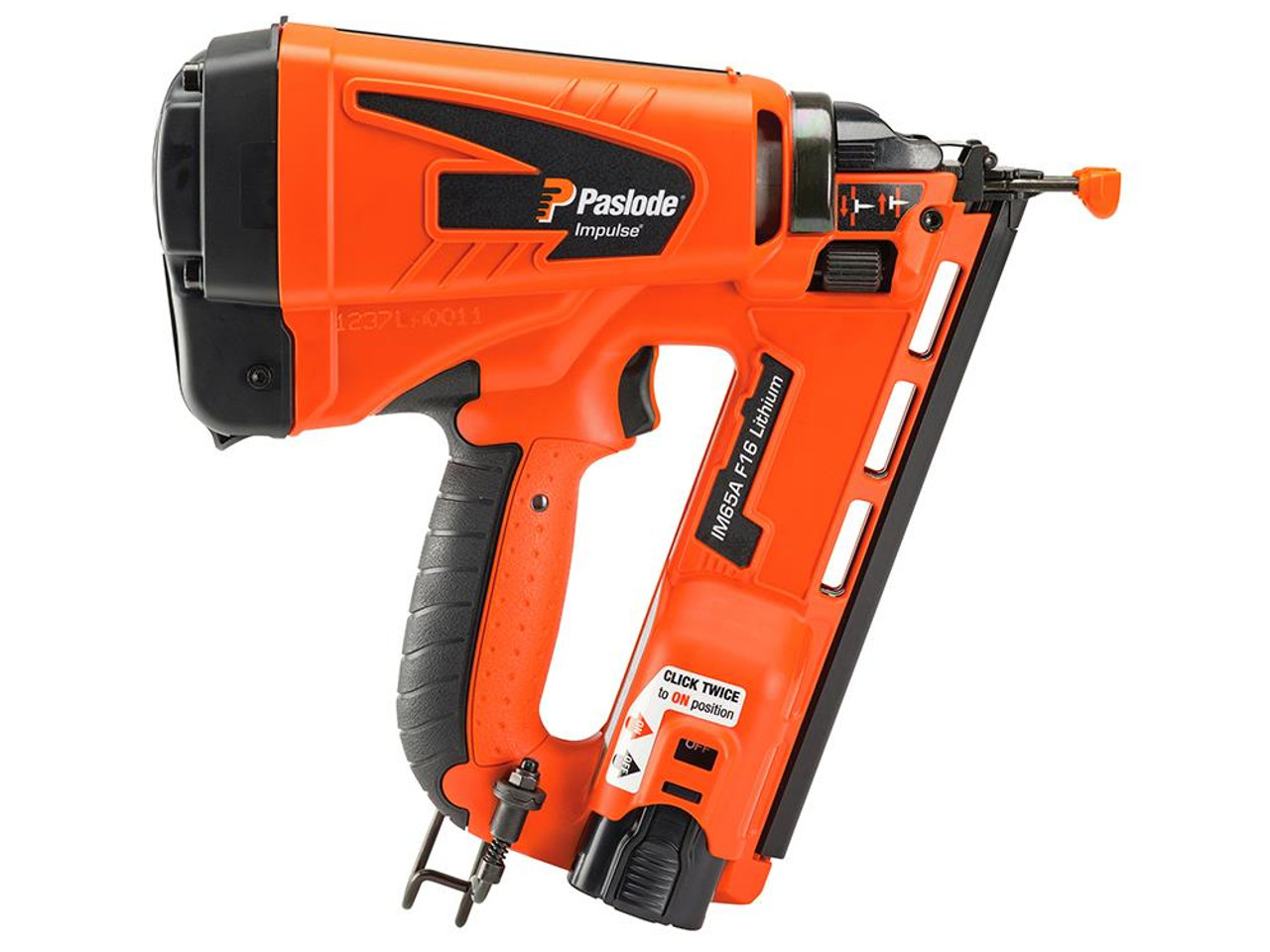 Paslode IM65A F16 Li-ion Angled Brad Nailer 2nd Fix 013313 (2 Battery Kit)