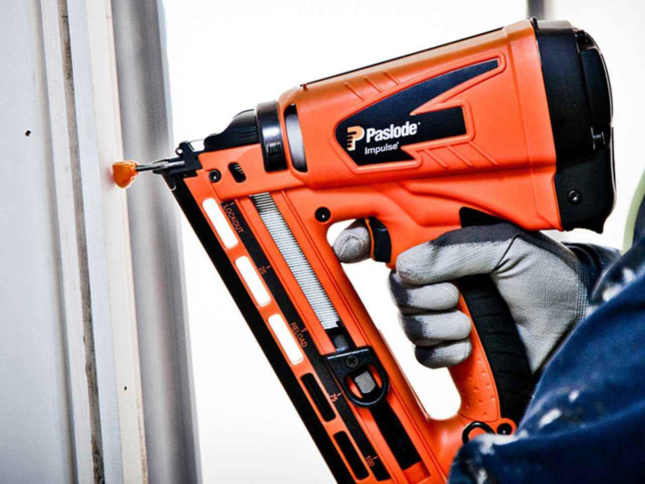 Paslode IM65A F16 Li-ion Angled Brad Nailer 2nd Fix 013313 (2 Battery Kit)