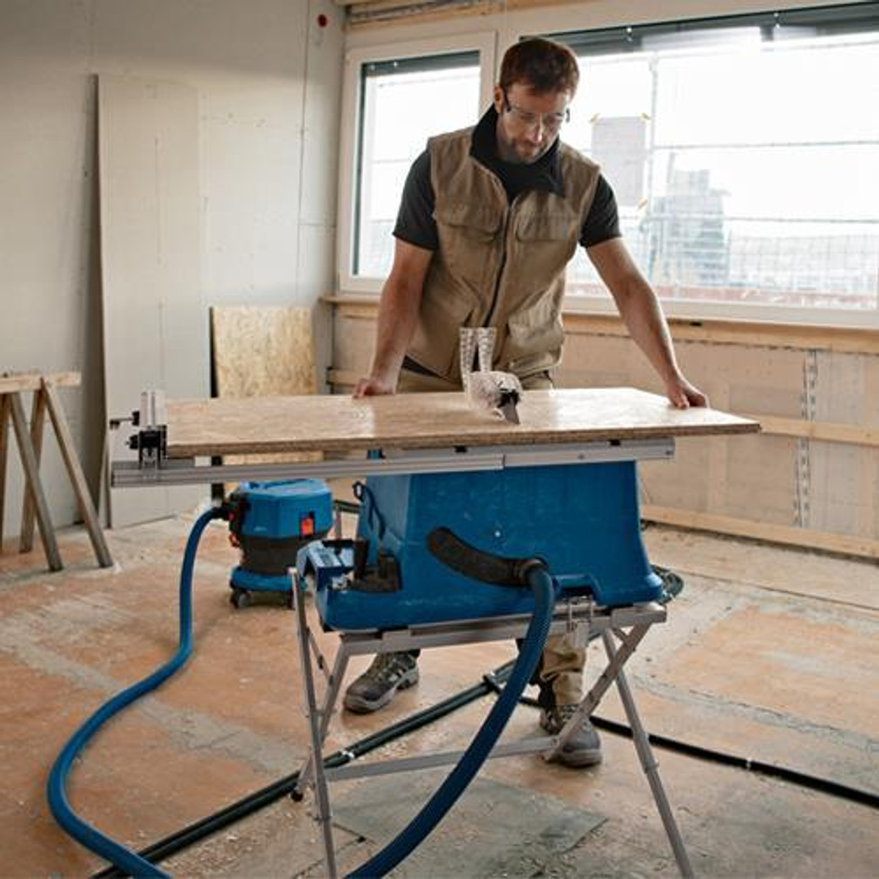 Bosch GTS 18V-216 Brushless BITURBO 18V Table Saw 216mm + GTA 560 Stand - 0601B44002