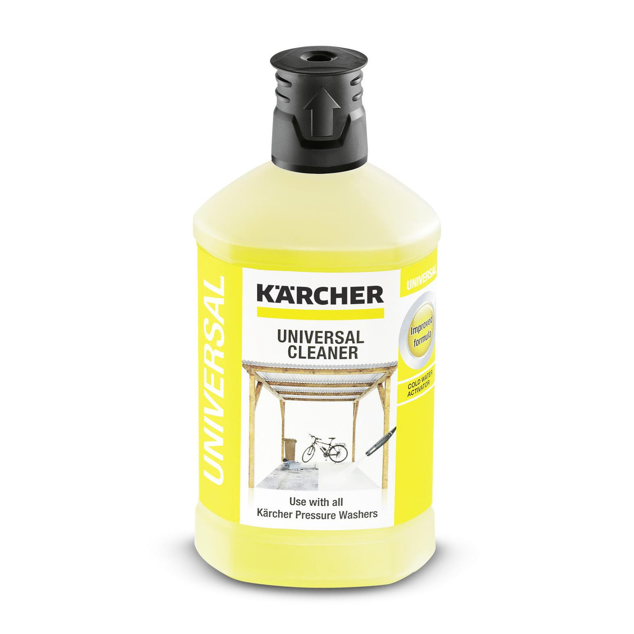 Karcher 1L Universal Cleaner Plug and Clean, Pressure Washer Detergent 62957530
