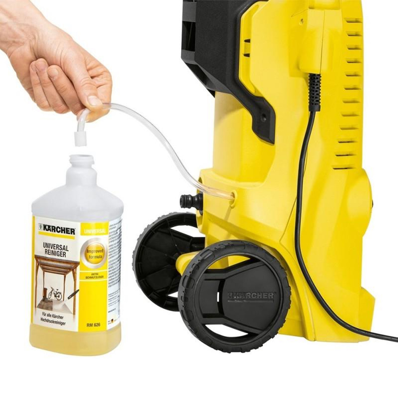 Karcher 1L Universal Cleaner Plug and Clean, Pressure Washer Detergent 62957530