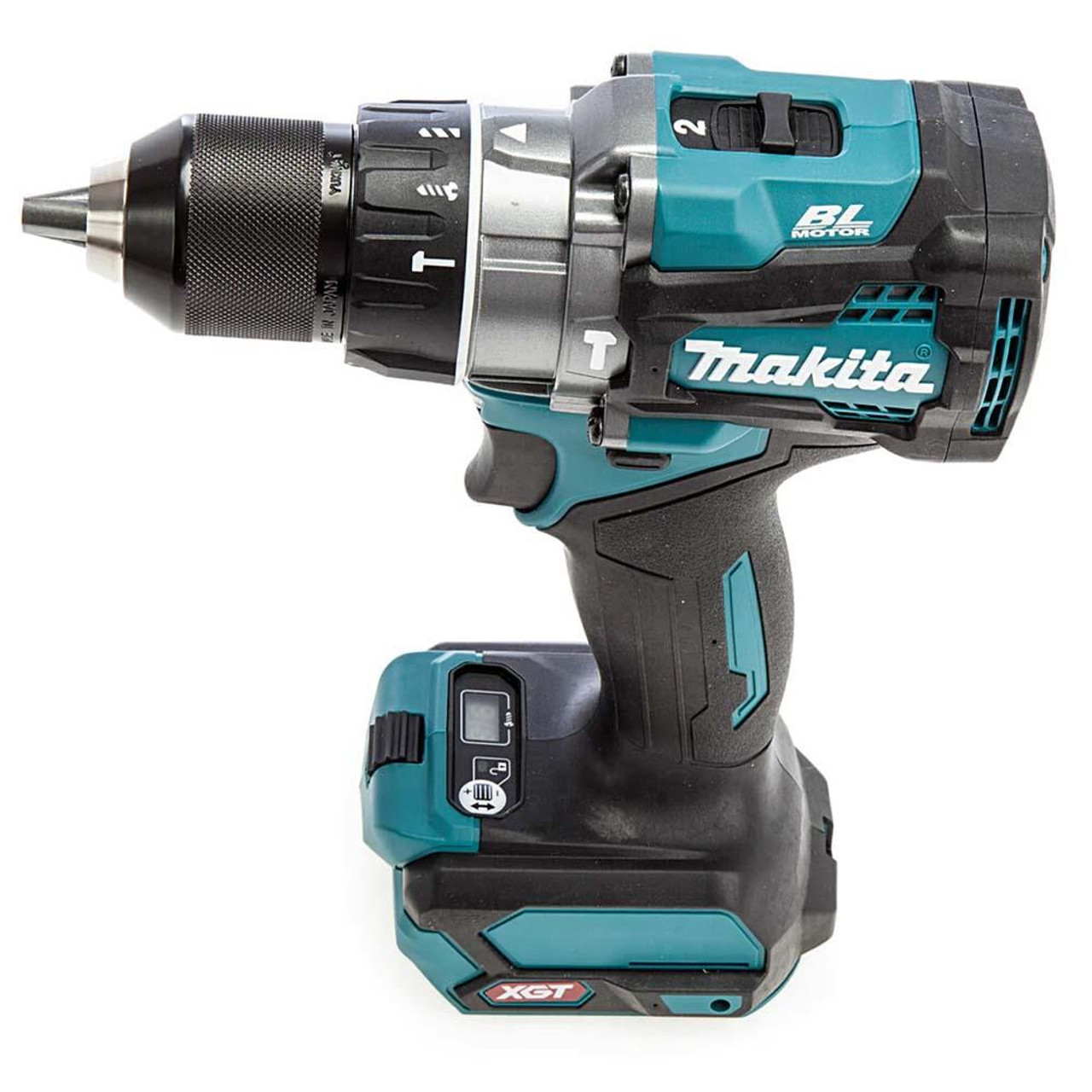 Makita DK0176G205 40V XGT 2 Piece Brushless Kit with 2x 2.5Ah Batteries, Charger & MAKPAC Case