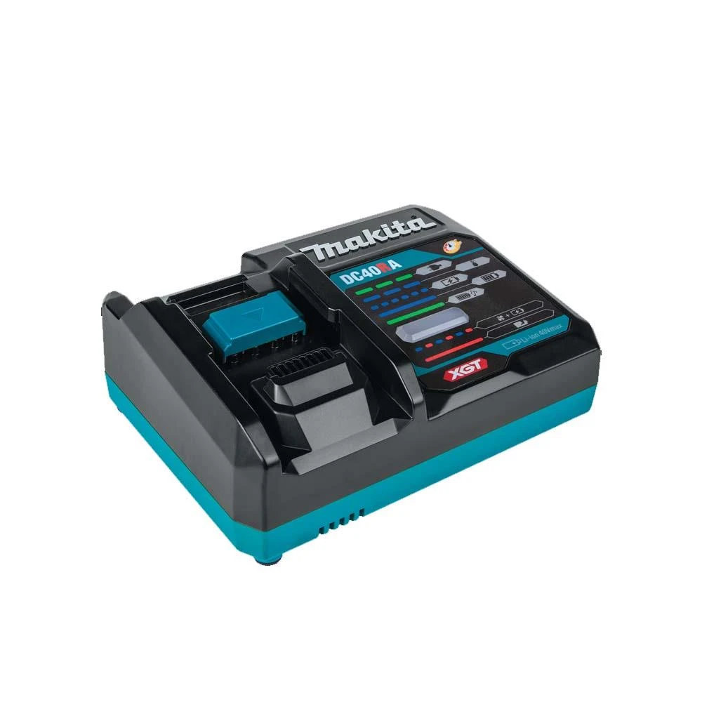 Makita DK0176G205 40V XGT 2 Piece Brushless Kit with 2x 2.5Ah Batteries, Charger & MAKPAC Case