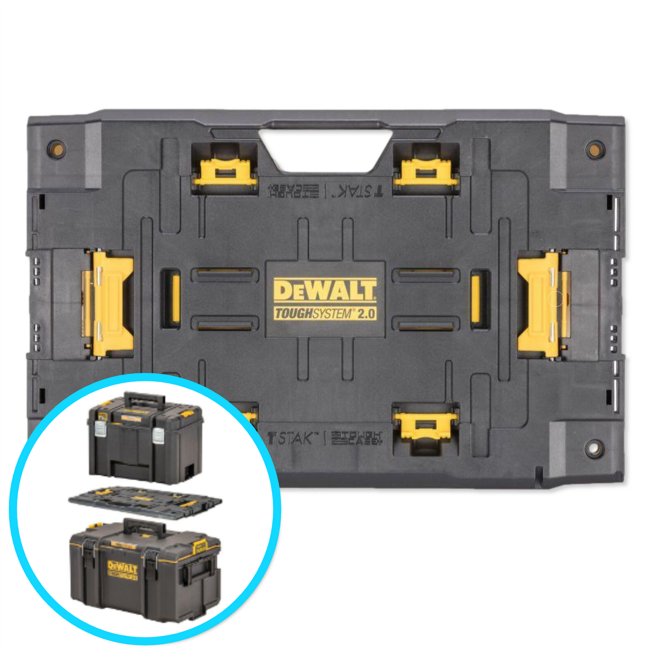 Dewalt Adapter Plate TOUGHSYSTEM To T-STAK DWST08017-1
