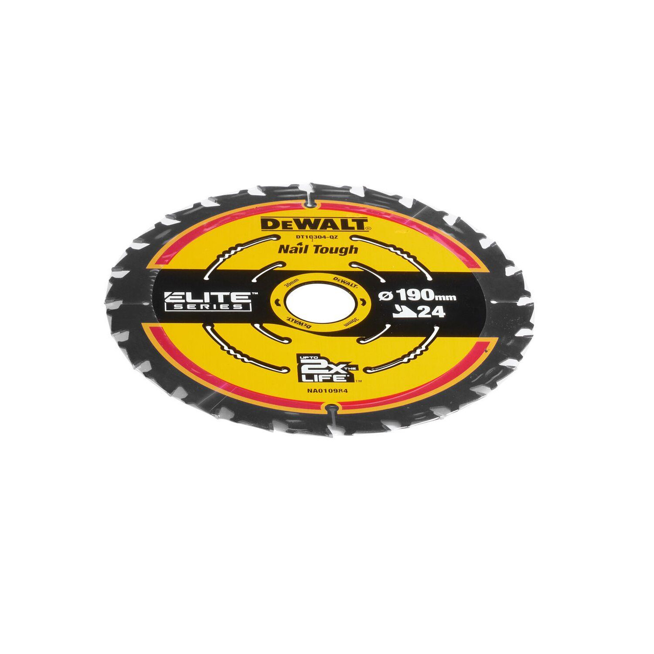 DeWalt DT10304-QZ 190mm 24T Elite Framing Circular Saw Blade