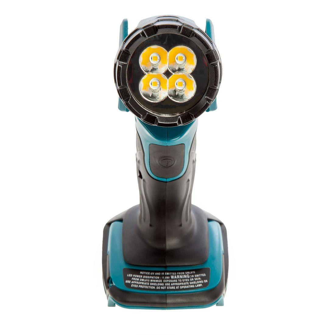 Makita DML815 18V / 14.4V LXT Li-ion 12 Position LED Light Lamp Pivot Torch