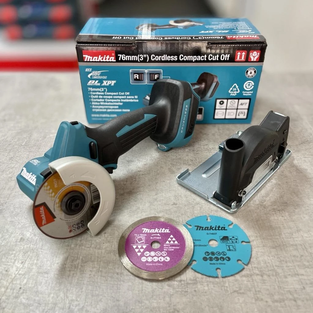 Makita DMC300Z 18V Cordless Brushless Compact Disc Cutter 76mm - Body Only