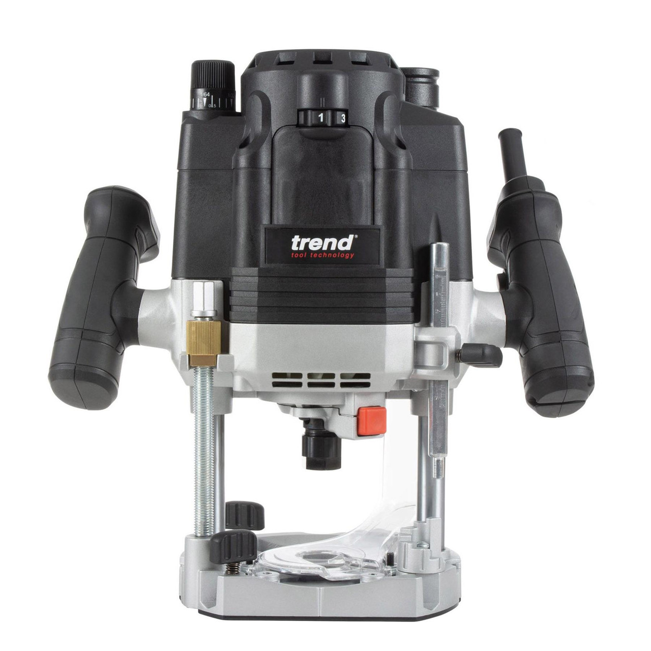 Trend T8EK 240V 1/2in 2200W Router 80mm Deep Plunge Cut Router Table Compatible
