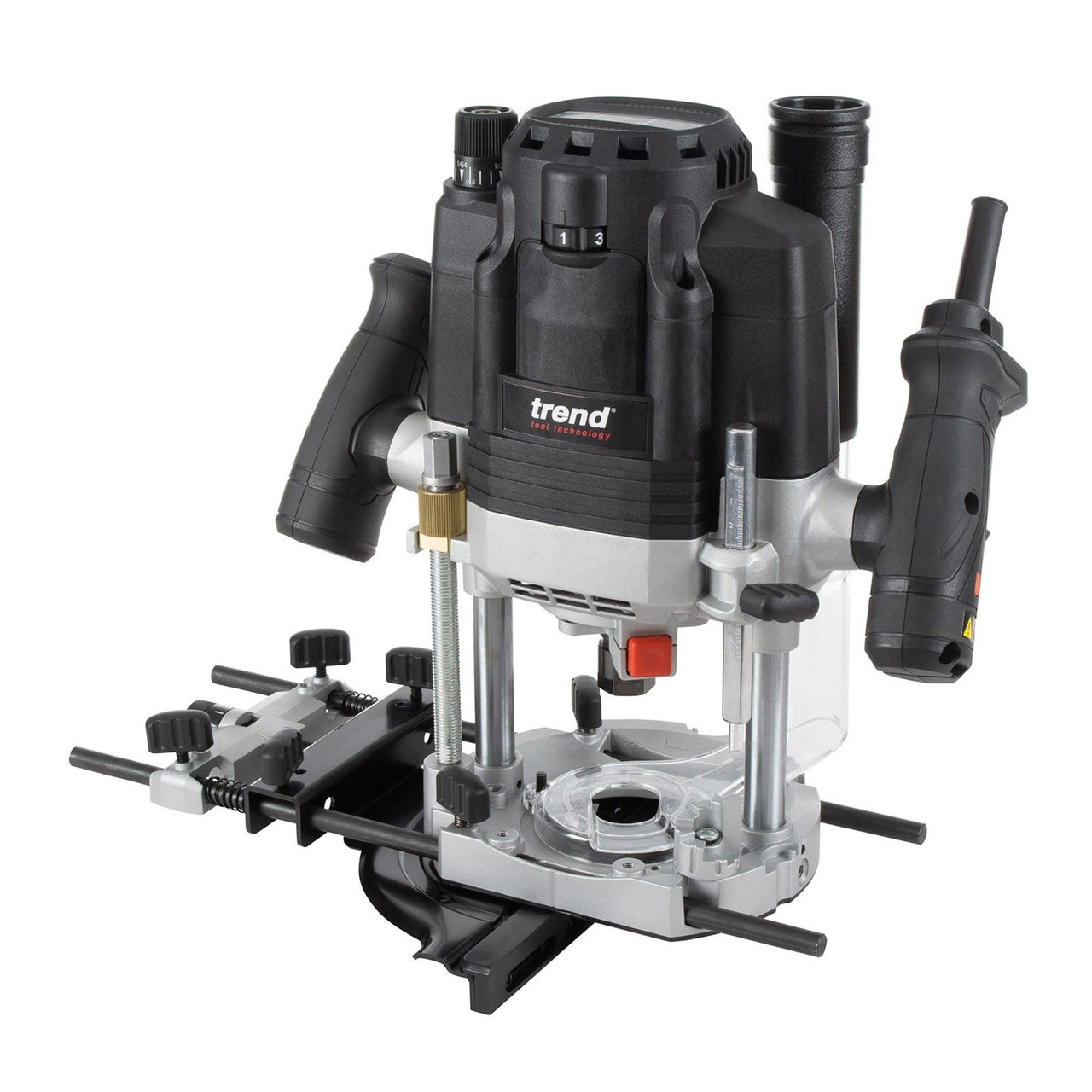 Trend T8EK 240V 1/2in 2200W Router 80mm Deep Plunge Cut Router Table Compatible