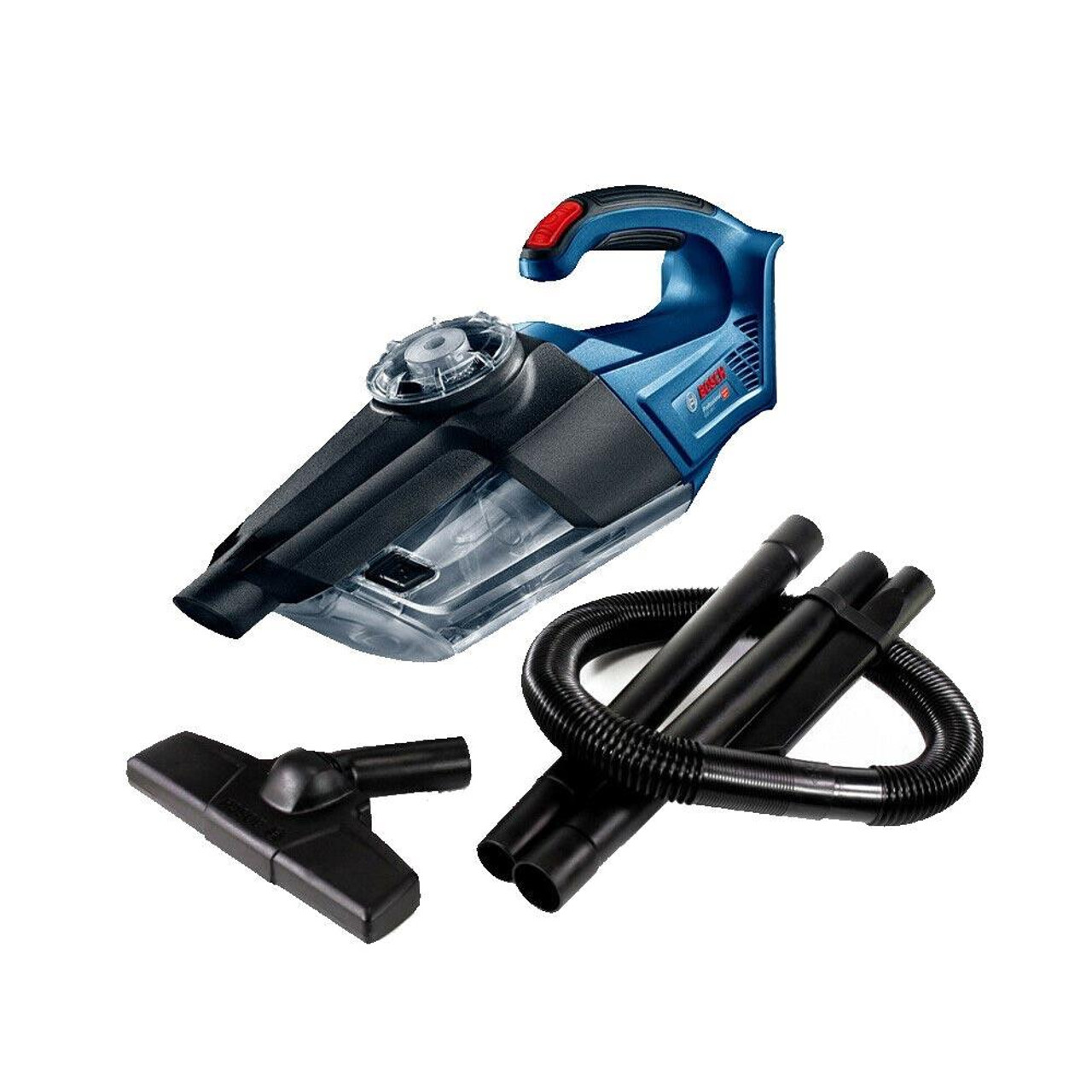 Bosch GAS 18V-1 Professional Cordless 18v Vacuum Cleaner + Nozzles