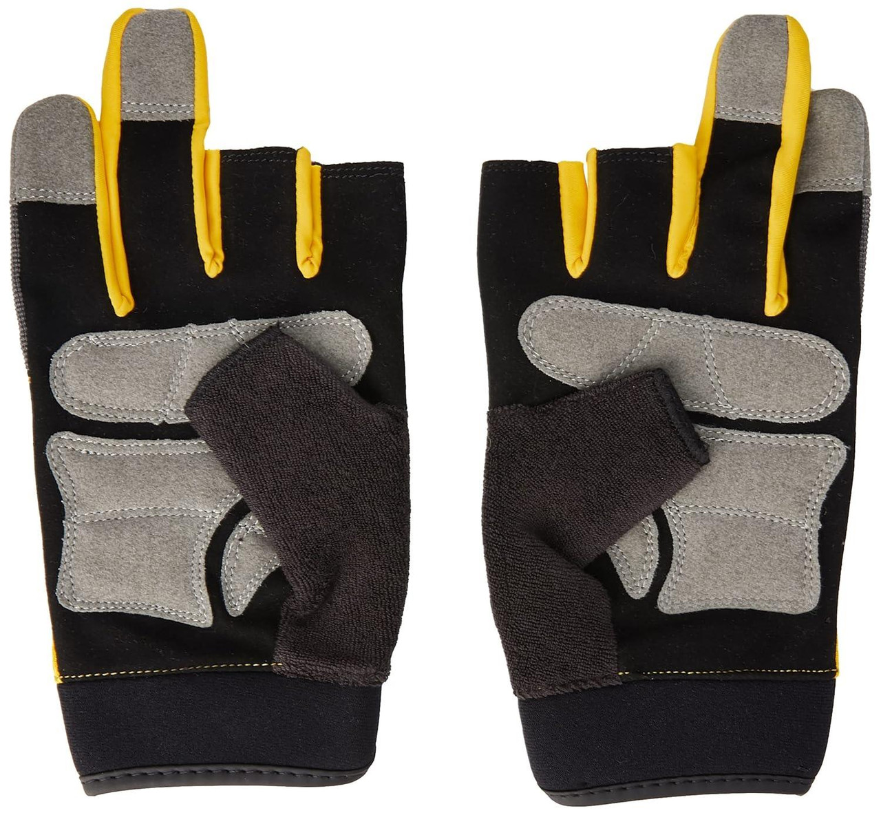 DeWalt DPG214L EU Performance 3-Finger Work Gloves - Black/Grey Large