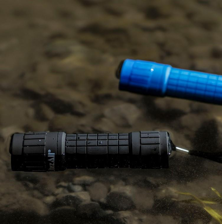 LitezAll 21333 Rubber-Coated Pocket Torch 100 Lumens