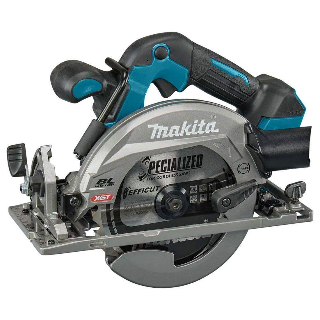 Makita HS012GZ01 40v Max XGT AWS Brushless Circular Saw - Body Only with Makpac Type 3 Carry Case