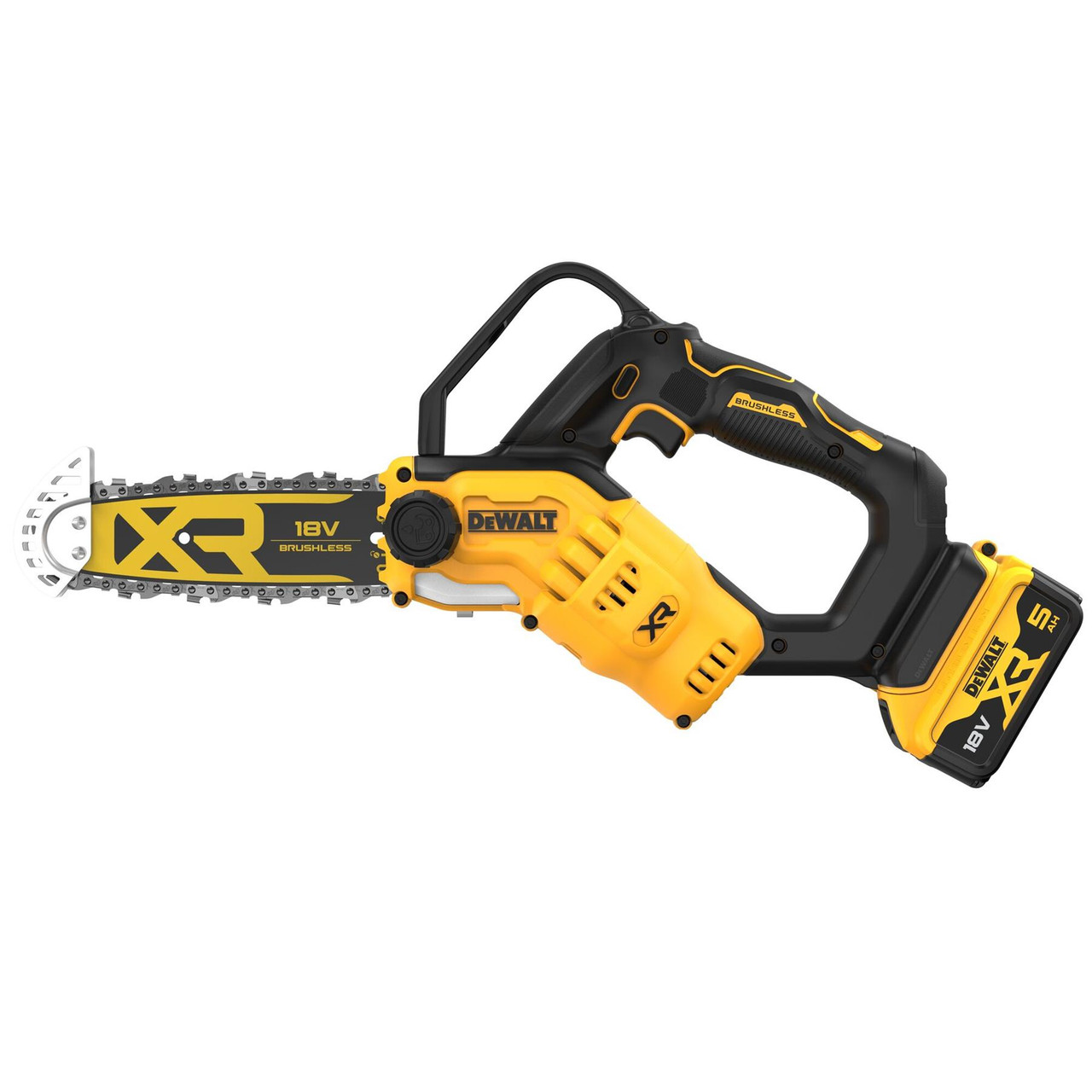 DeWalt DCMPS520P1-XJ 18v XR 8" 20cm Compact Pruning Saw - 1 x 5Ah Battery