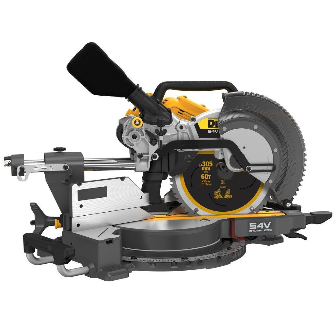 DeWalt DCS781N-XJ 54V XR Flexvolt 305mm Slide Mitre Saw - Bare Unit